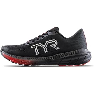 TYR Unisex Rd-1 x löpning atletiska skor sneakers, svart/röd, 42,5 EU, Svart röd, 42.5 EU TYR Unisex Rd-1 x löpning atletiska skor sneakers, svart/röd, 42,5 EU, Svart röd, 42.5 EU