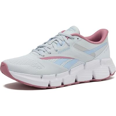 Reebok Dam Zig Dynamica 5 Sneaker, Månen vit dammig ros, 38.5 EU Reebok Dam Zig Dynamica 5 Sneaker, Månen vit dammig ros, 38.5 EU