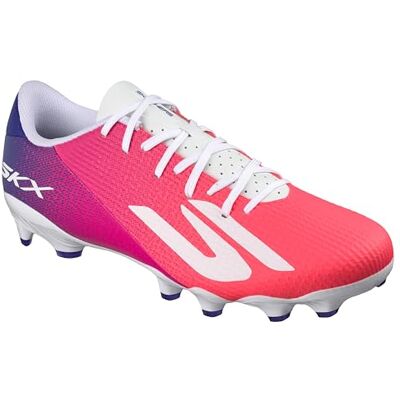 Skechers herr Skx_2 Academy Ag, fotboll, Cleats fotbollssko, blå syntetisk rosa sats, 45 EU Skechers herr Skx_2 Academy Ag, fotboll, Cleats fotbollssko, blå syntetisk rosa sats, 45 EU