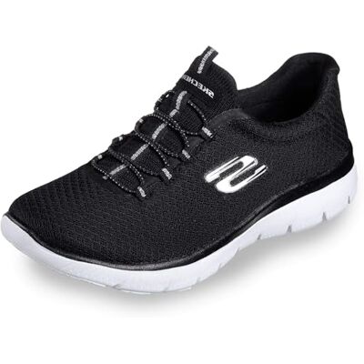 Skechers dam Summits 12980 Sneakers, Black Mesh/White Trim, 39 EU Skechers dam Summits 12980 Sneakers, Black Mesh/White Trim, 39 EU