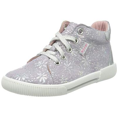 Richter Kinderschuhe Flickor Vali Sneaker, Lavendel Silver 21 Eu Richter Kinderschuhe Flickor Vali Sneaker, Lavendel Silver 21 Eu