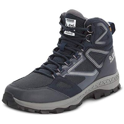 Jack Wolfskin Herr Downhill Texapore Mid M utomhusskor, Mörkblå grå, 43 EU Jack Wolfskin Herr Downhill Texapore Mid M utomhusskor, Mörkblå grå, 43 EU