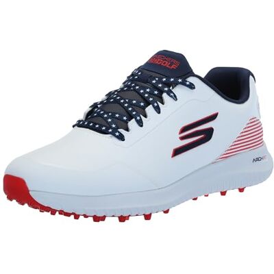 Skechers Max 2 Arch Fit Vattentäta golfskor för män, spikfria, sneakers, 46 EU Skechers Max 2 Arch Fit Vattentäta golfskor för män, spikfria, sneakers, 46 EU