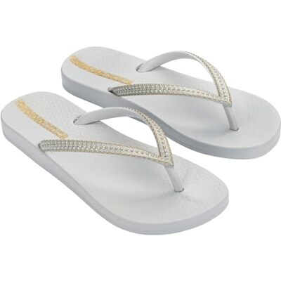 Ipanema dam MESH X FEM flipflop, grå/guld, 38 EU Ipanema dam MESH X FEM flipflop, grå/guld, 38 EU