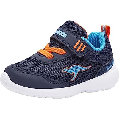 KangaROOS Pojkar Ky-lilo Ev sneakers, Dk Navy Orange, 21 EU KangaROOS Pojkar Ky-lilo Ev sneakers, Dk Navy Orange, 21 EU