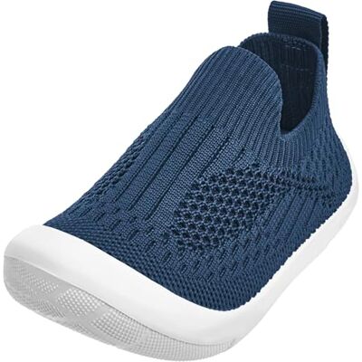 Playshoes Barn Freizeitschuh Basket, Marine Strick, 25 EU Playshoes Barn Freizeitschuh Basket, Marine Strick, 25 EU