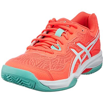 ASICS Gel-Padel Pro 4 Tennis för kvinnor, Blazing korall vit, 43.5 EU ASICS Gel-Padel Pro 4 Tennis för kvinnor, Blazing korall vit, 43.5 EU