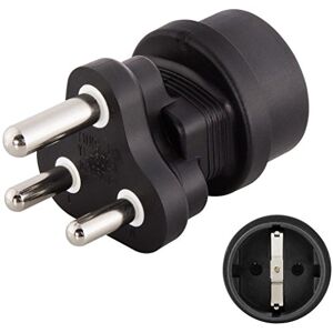 Hama Reseadapter Sydafrika typ M (adapter för Botswana, Namibia, Lesotho, Swasiland etc.) resekontakt svart Hama Reseadapter Sydafrika typ M (adapter för Botswana, Namibia, Lesotho, Swasiland etc.) resekontakt svart