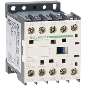 Schneider Electric Schneider Elektrisk CA2KN22U7 reläer 230/240 V, styrrelä, 2 NO + 2 NC-kontakter Schneider Electric Schneider Elektrisk CA2KN22U7 reläer 230/240 V, styrrelä, 2 NO + 2 NC-kontakter