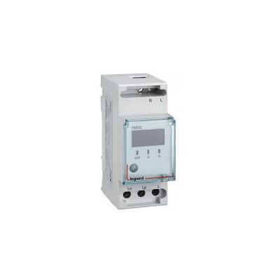 Legrand 412020 Enfas modulär viktare 1 förvikt krets max 16A, justerbar förviktningströskel från 0A till 30A, 2 moduler Legrand 412020 Enfas modulär viktare 1 förvikt krets max 16A, justerbar förviktningströskel från 0A till 30A, 2 moduler