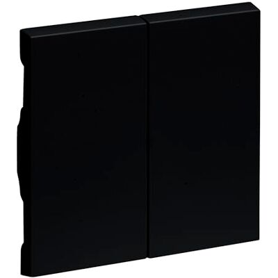Legrand , SEANO serievippströmbrytare för seriebrytare, dubbelomkopplare och dubbelknapp, brytarskydd, vippplatta, färg: svartlackerad, 765308 Legrand , SEANO serievippströmbrytare för seriebrytare, dubbelomkopplare och dubbelknapp, brytarskydd, vippplatta, färg: svartlackerad, 765308