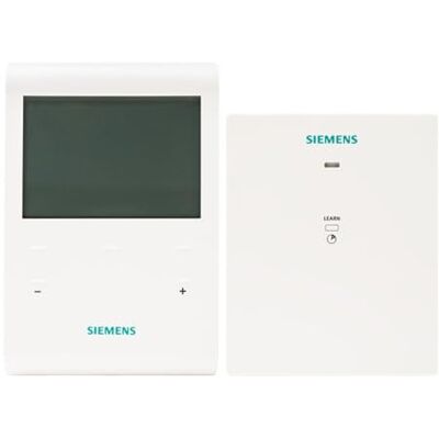 Siemens pilottråd programmerarpaket 4 beställningar 3 zoner + RDE100.1FPRFS-mottagare Siemens pilottråd programmerarpaket 4 beställningar 3 zoner + RDE100.1FPRFS-mottagare