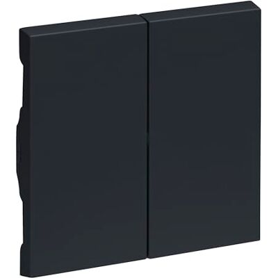 Legrand , SEANO serievippströmbrytare för seriebrytare, dubbelomkopplare och dubbelknapp, brytarskydd, vippplatta, färg: antracit lackerad, 765408 Legrand , SEANO serievippströmbrytare för seriebrytare, dubbelomkopplare och dubbelknapp, brytarskydd, vippplatta, färg: antracit lackerad, 765408