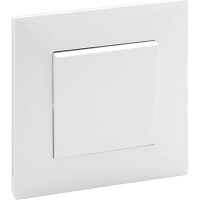 Legrand 5-pack 10AX monobloc-switchar eller switchar för infälld installation, Niloé Step sortiment, vit, 398300B Legrand 5-pack 10AX monobloc-switchar eller switchar för infälld installation, Niloé Step sortiment, vit, 398300B