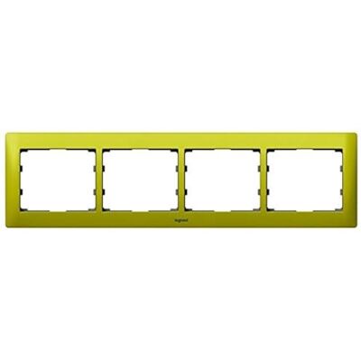 Legrand Galea Life 771924 – gl-placa 4ele hor grön magico Legrand Galea Life 771924 – gl-placa 4ele hor grön magico