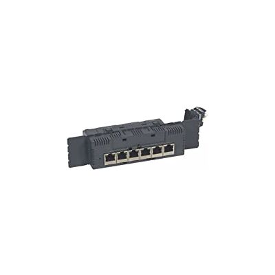 Legrand 067361 Céliane infälld Ethernet-switch, 10 megabit med 100 megabit, 6 portar, RJ45 Legrand 067361 Céliane infälld Ethernet-switch, 10 megabit med 100 megabit, 6 portar, RJ45