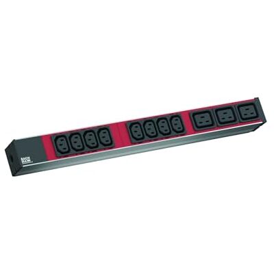 Bachmann 800.2332 grenuttag 1U Svart, röd 11 AC-utgångar Strömfördelningsenheter (grundläggande, 1U, aluminium, svart, röd, 11 AC-utgångar, C13 coupler, C19 coupler) Bachmann 800.2332 grenuttag 1U Svart, röd 11 AC-utgångar Strömfördelningsenheter (grundläggande, 1U, aluminium, svart, röd, 11 AC-utgångar, C13 coupler, C19 coupler)