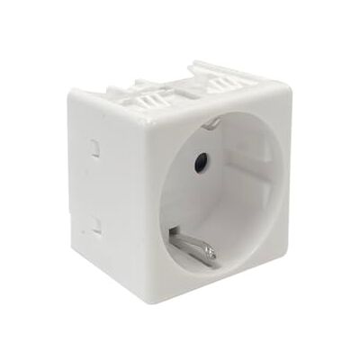 Glowster Schuko 2P+T infälld bas med slutare ger skydd mot oavsiktlig kontakt, perfekt för att säkerställa säkra elinstallationer. Glowster Schuko 2P+T infälld bas med slutare ger skydd mot oavsiktlig kontakt, perfekt för att säkerställa säkra elinstallationer.