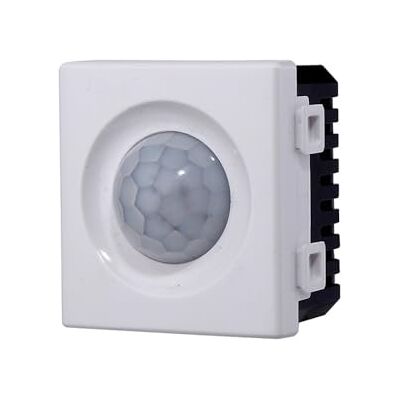 ElektroNova PIR 2P infraröd rörelsesensor kompatibel Bticino Matix vit 2 moduler 1-pack ElektroNova PIR 2P infraröd rörelsesensor kompatibel Bticino Matix vit 2 moduler 1-pack