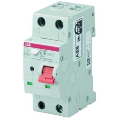 ABB , Brandbrytare B-Char, 6kA, 6A, 1P+N S-ARC1 B6 ABB , Brandbrytare B-Char, 6kA, 6A, 1P+N S-ARC1 B6