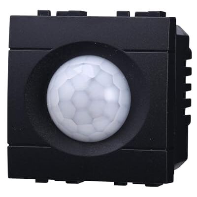IXTRIMA Rörelsesensor PIR timer 2P 2M svart färg kompatibel med Bticino Living International/LIGHT 2 MODULI IXTRIMA Rörelsesensor PIR timer 2P 2M svart färg kompatibel med Bticino Living International/LIGHT 2 MODULI