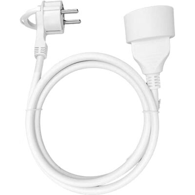 Orno AE-13195 förlängningskabel med ett uttag och en platt kontakt PVC-kabel H03VV-F 2 x 0,75 mm², 230 VAC (5 m) Orno AE-13195 förlängningskabel med ett uttag och en platt kontakt PVC-kabel H03VV-F 2 x 0,75 mm², 230 VAC (5 m)