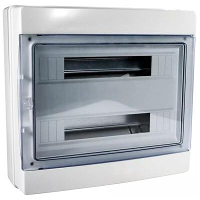 Legrand Liten fördelare för 36 automater våtrum IP65 AP ytmonterad underfördelning säkringsbox Legrand Liten fördelare för 36 automater våtrum IP65 AP ytmonterad underfördelning säkringsbox