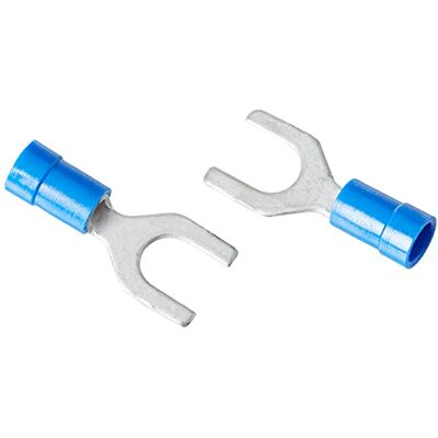 Elpress 400100125-plug-in preaislado drivrutinsavsnitt, gaffel, 1,5–2,5 mm², 6,5 (M) Diameter på embornado, 11 bredd, 100 paket, blå Elpress 400100125-plug-in preaislado drivrutinsavsnitt, gaffel, 1,5–2,5 mm², 6,5 (M) Diameter på embornado, 11 bredd, 100 paket, blå