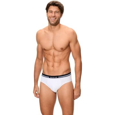 Abanderado Slip Stängd Teknik Extra Mjuk Midja för Män x 1, Vit, 10 Abanderado Slip Stängd Teknik Extra Mjuk Midja för Män x 1, Vit, 10