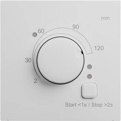 Legrand , SEANO skydd för timer 2–120 minuter, materialkvalitet: Termoplast, halogenfri, IP20, IK04, färg: Ultravit, 765136 Legrand , SEANO skydd för timer 2–120 minuter, materialkvalitet: Termoplast, halogenfri, IP20, IK04, färg: Ultravit, 765136