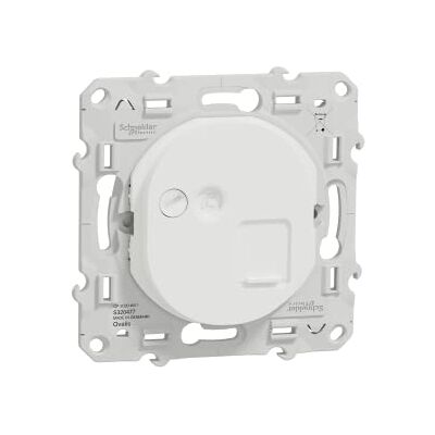Schneider Electric Ovalis RJ45-kontakt cat6a grad 3 (multimedia +) (långdistans) vit S320477 Schneider Electric Ovalis RJ45-kontakt cat6a grad 3 (multimedia +) (långdistans) vit S320477