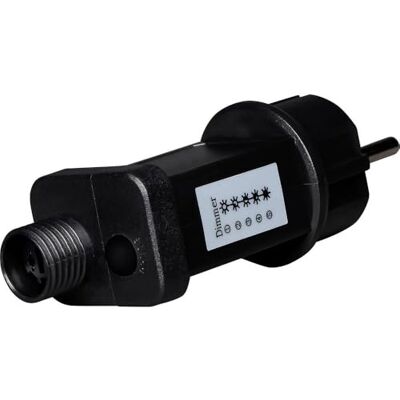 Konstsmide E-transformator, svart, inkl. dimmer, 31 V, utomhus (IP44) 20 W – 5157–000 Konstsmide E-transformator, svart, inkl. dimmer, 31 V, utomhus (IP44) 20 W – 5157–000