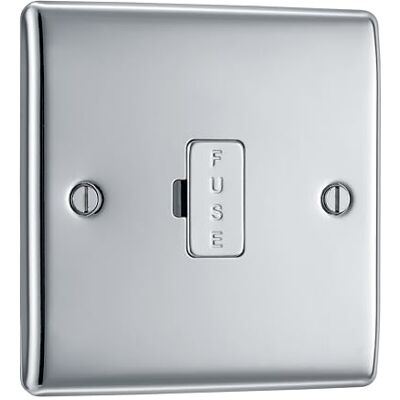 Nexus Metall Polerad Krom Omkopplare 13A Säkring - Anslutningsenhet Nexus Metall Polerad Krom Omkopplare 13A Säkring - Anslutningsenhet