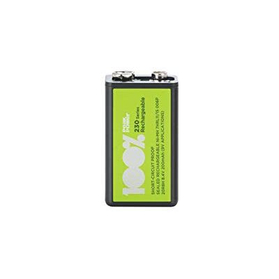 GP WELL ACCU-9VH/20-BL1-PP uppladdningsbart NiMh 9 V batteri 200 mAh, toppeffekt transparent GP WELL ACCU-9VH/20-BL1-PP uppladdningsbart NiMh 9 V batteri 200 mAh, toppeffekt transparent