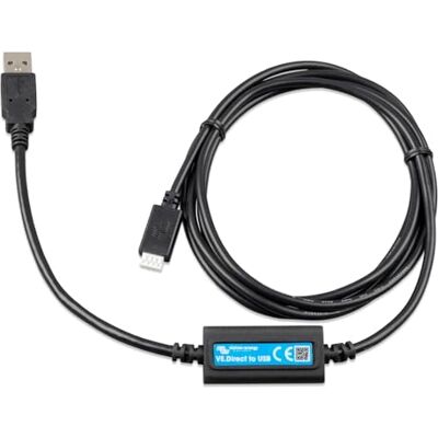 Victron Energy VE.Direct till USB Gränssnitt Kompatibel med VE.Direct Anslutningsprodukt Victron Energy VE.Direct till USB Gränssnitt Kompatibel med VE.Direct Anslutningsprodukt