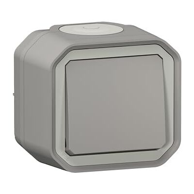 Legrand Strömbrytare 10 A Plexo Vattentät IP55 Komplett belysningskontroll redo att installeras Ytmontering Legrand Strömbrytare 10 A Plexo Vattentät IP55 Komplett belysningskontroll redo att installeras Ytmontering