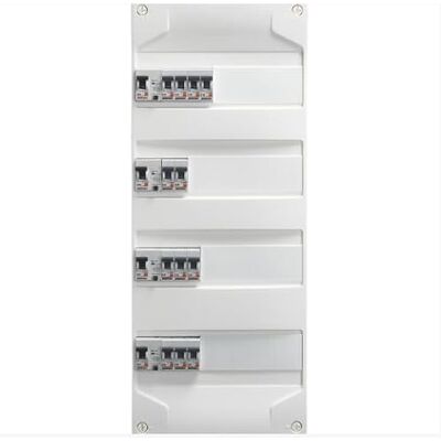 DEBFLEX Förutrustad garderob 4 R 3xID 40A typ AC, 1xID 63A typ A Inbyggda paneler Modulära skåp Förinfällda interiörer 707952 DEBFLEX Förutrustad garderob 4 R 3xID 40A typ AC, 1xID 63A typ A Inbyggda paneler Modulära skåp Förinfällda interiörer 707952