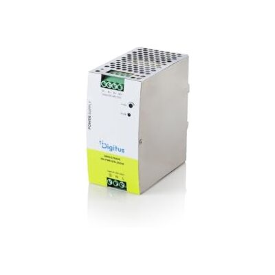 Digitus industriell DIN-skenmonterad strömförsörjning – 48 V DC / 5 A / 240 W – Ingångsspänning 90–264 V AC – 50 mm bredd – DIN-skenmontering i elskåp – Grå Digitus industriell DIN-skenmonterad strömförsörjning – 48 V DC / 5 A / 240 W – Ingångsspänning 90–264 V AC – 50 mm bredd – DIN-skenmontering i elskåp – Grå