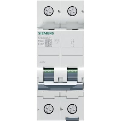 Siemens Nokia 5SL6 Magnetothermal otomatiki 400V 6ka 2 Poles C 32a Siemens Nokia 5SL6 Magnetothermal otomatiki 400V 6ka 2 Poles C 32a