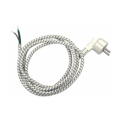 VoltShine Strykkabel 2 m 2 x 0,75 mm² med Schuko-kontakt, perfekt för hemmabruk och säker anslutning av hushållsapparater. VoltShine Strykkabel 2 m 2 x 0,75 mm² med Schuko-kontakt, perfekt för hemmabruk och säker anslutning av hushållsapparater.