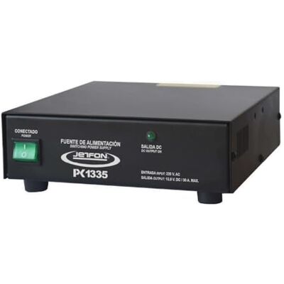 Jetfon PC-1335 30A strömförsörjning med batteriladdare Jetfon PC-1335 30A strömförsörjning med batteriladdare