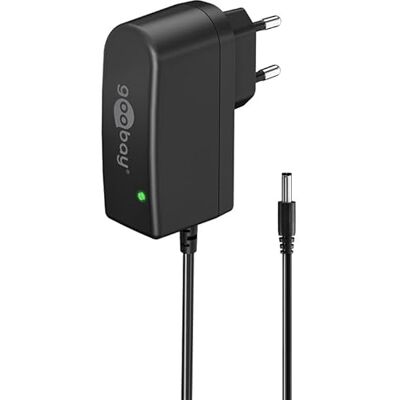 goobay 64978 universell strömförsörjning 12 V/12 W 1 A plugg strömförsörjning 12 V/ersättning strömförsörjning med DC-kontakt 5,5 mm x 2,5 mm för TV-box, router, LED-remsor, videokamera/1,8 meter goobay 64978 universell strömförsörjning 12 V/12 W 1 A plugg strömförsörjning 12 V/ersättning strömförsörjning med DC-kontakt 5,5 mm x 2,5 mm för TV-box, router, LED-remsor, videokamera/1,8 meter