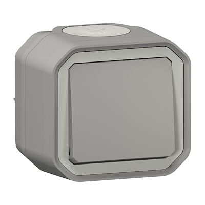 Legrand Tryckknappsbrytare 10A Plexo Vattentät IP55 Komplett belysningskontroll redo att installeras Ytmontering Legrand Tryckknappsbrytare 10A Plexo Vattentät IP55 Komplett belysningskontroll redo att installeras Ytmontering