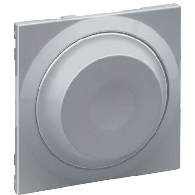 Legrand , SEANO skydd för universell roterande dimmer, utan neutral ledare, 300 W, färg: lackerad aluminium, 765240 Legrand , SEANO skydd för universell roterande dimmer, utan neutral ledare, 300 W, färg: lackerad aluminium, 765240