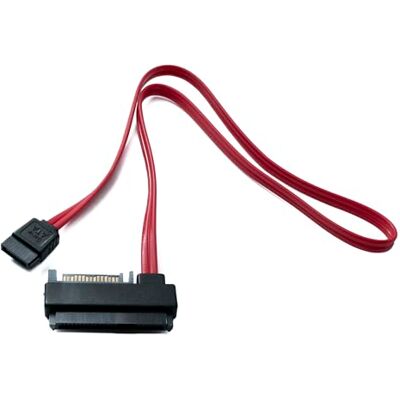 System-S SFF-8482 kabel 50 cm SAS 29 stift till SATA 22-stift 15 7-adapter för hårddisk moderkort System-S SFF-8482 kabel 50 cm SAS 29 stift till SATA 22-stift 15 7-adapter för hårddisk moderkort