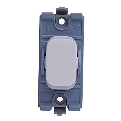 Schneider Electric GGBL102RW Lisse Switch modul, 2-vägs indragande, 10 A, vit – paket med 6 Schneider Electric GGBL102RW Lisse Switch modul, 2-vägs indragande, 10 A, vit – paket med 6