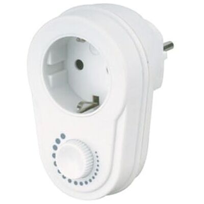 VoltShine Plug-in ljusdimmer 40–300 W, styr ljusintensiteten, idealisk för anpassade miljöer och energibesparingar. VoltShine Plug-in ljusdimmer 40–300 W, styr ljusintensiteten, idealisk för anpassade miljöer och energibesparingar.