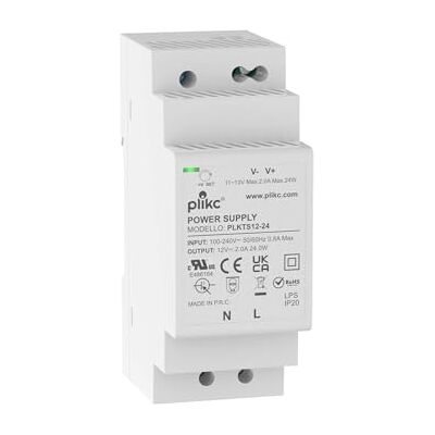 plikc Justerbar spänning modulär switchströmförsörjning (12 V DC 2 A 24 W) plikc Justerbar spänning modulär switchströmförsörjning (12 V DC 2 A 24 W)