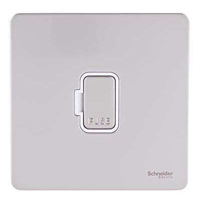 Schneider Electric GU5400WPN Ultimat skruvlös platt platta, oväxlad sammansmält anslutning, pärla nickel paket med 1 Schneider Electric GU5400WPN Ultimat skruvlös platt platta, oväxlad sammansmält anslutning, pärla nickel paket med 1