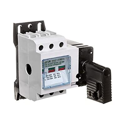 Legrand 022500 Vistop brytarbrytare 32A, 3P med frontkontroll och svart handtag Legrand 022500 Vistop brytarbrytare 32A, 3P med frontkontroll och svart handtag